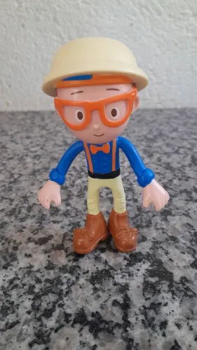 Boneco Flexível Blippi Explorador Bendables 13 Cm - Candide