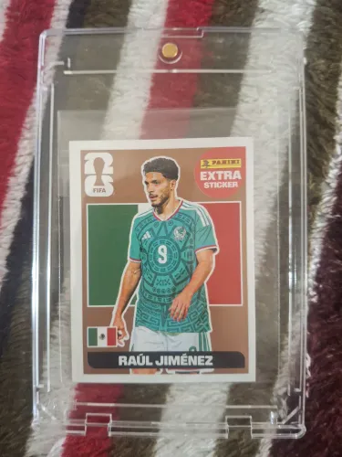 Figurinha Extra Sticker Bronze Raúl Jiménez Original
