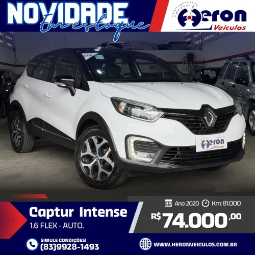 Renault Captur Intense 1.6 16V Flex 5P Aut. 2020