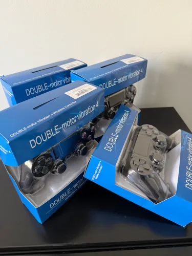 CONTROLE PS4 SEM FIO NOVO