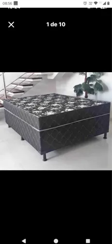 Cama box casal