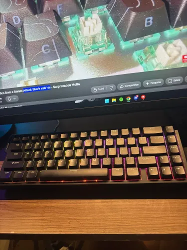 Teclado Magnético Freewolf Gamer