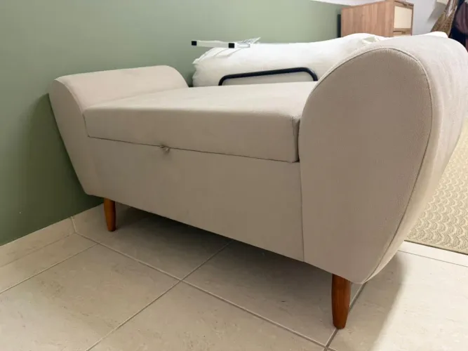 Recamier Baú Bege