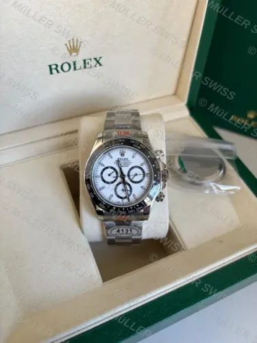 Rolex Daytona Panda Base ETA + Caixa Rolex Completa