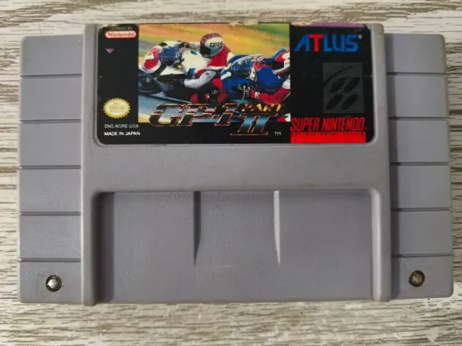 FITA GP-1 PART II SUPER NINTENDO ORIGINAL