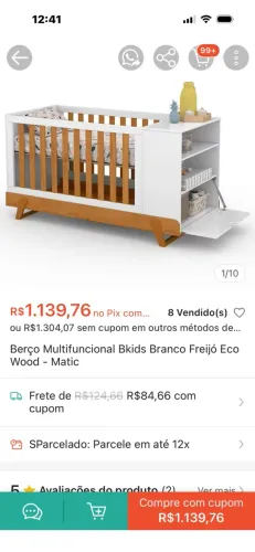 Berço 7x1