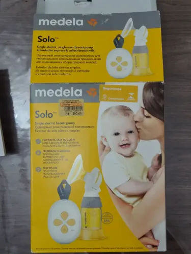 Extratora de leite elétrica Solo Medela