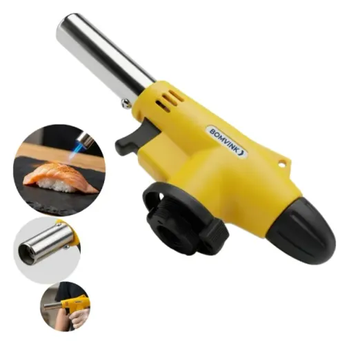 Maçarico Portátil Culinário Profissional - Bomvink