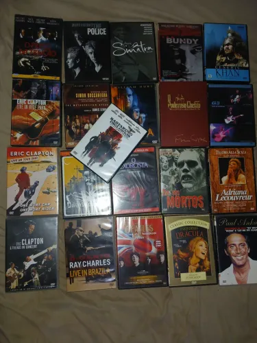 Lote de dvds