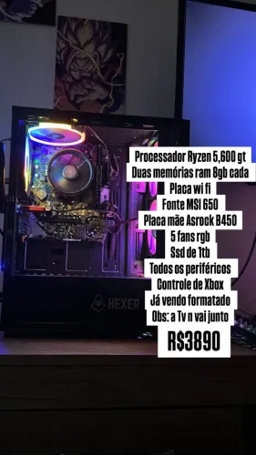 Pc gamer RYZEN