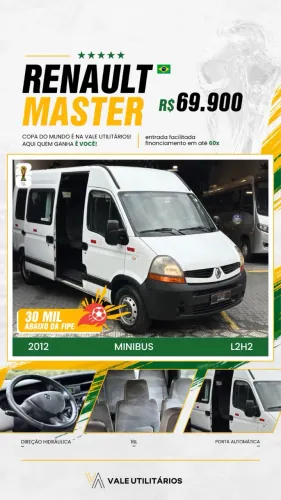 Renault Master 2.5 DCI 16V 115cv 16L Diesel 2012