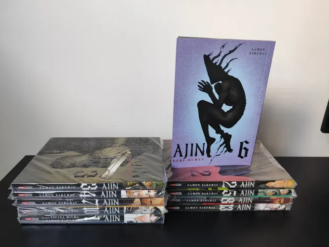 Mangá Ajin Demi-Human (2, 3, 4, 5, 6, 7, 8, 10 e 13)