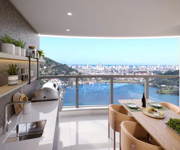UNA Residence: viver o alto padrão em sua forma mais pura! Apartamento 3 suítes na Av. Bei