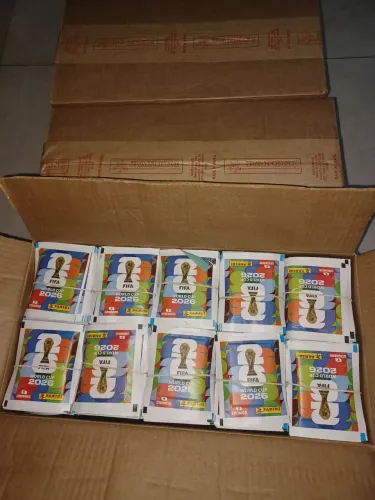 500 envelopes de figurinhas copa do mundo 2026