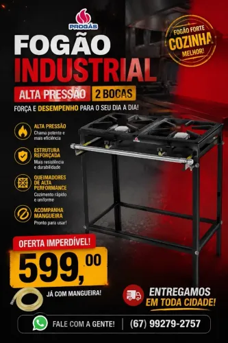 Fogão industrial