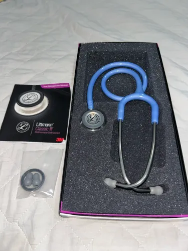 Estetoscópio Littmann Classic III - Azul Celeste