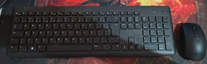 Teclado e mouse sem fio Dell 