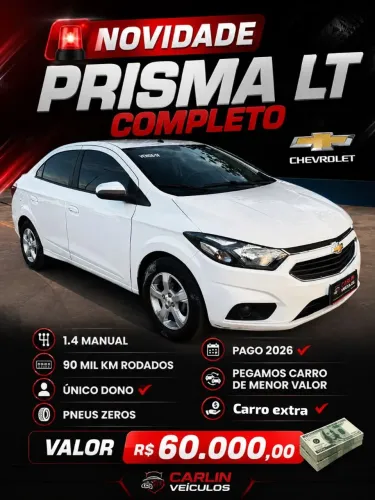 Chevrolet Prisma Sed. LT 1.4 8V Flexpower 4P 2019