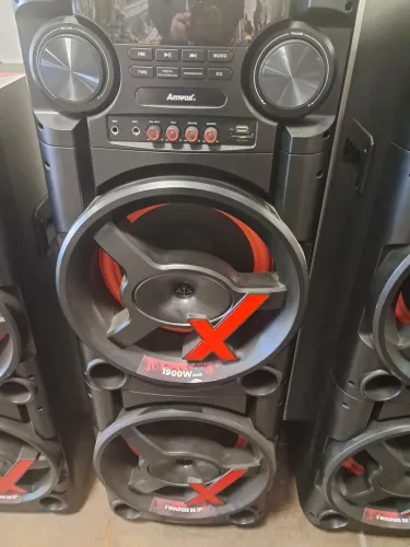 Caíxa de som amplificada amor 1900 watts