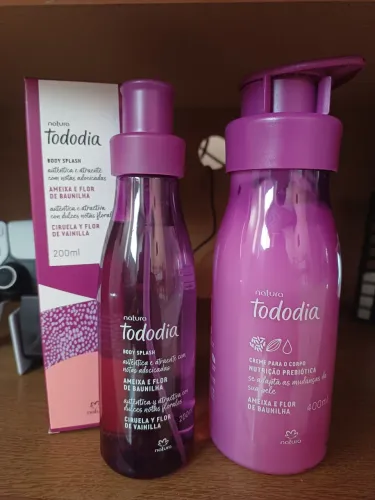 Kit Natura todo dia ameixa e flor de baunilha 