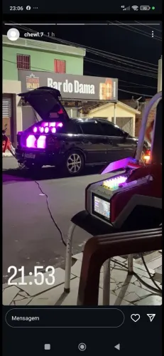Som para carro todo completo