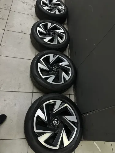 Rodas nivus 2025 com pneus
