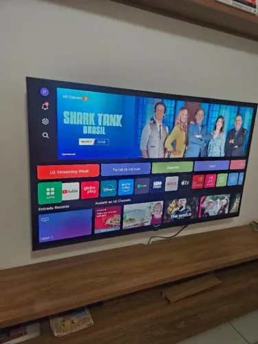 SMART TV LG 50" 4K com pesquisa por voz