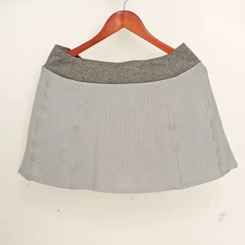 Short Saia Textura Riachuelo - Cinza GG