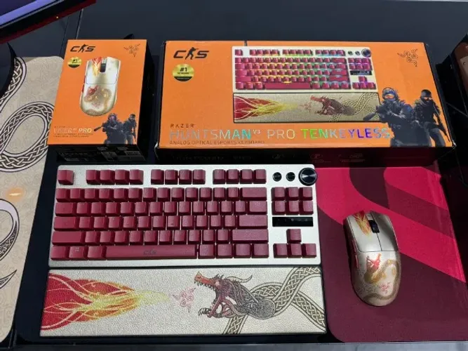Kit Mouse e Teclado Razer Cs2