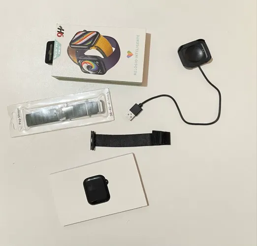 Smartwatch (com 2 pulseiras)