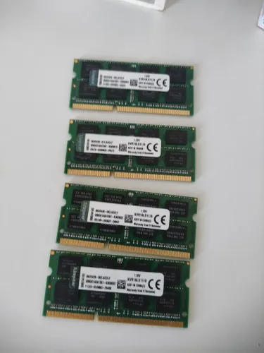 Memória 8 gb ddr3 para notebook Kingston valor de cada