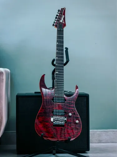 Guitarra Ibanez Premium S927QMZ (7 Cordas) - Oportunidade!