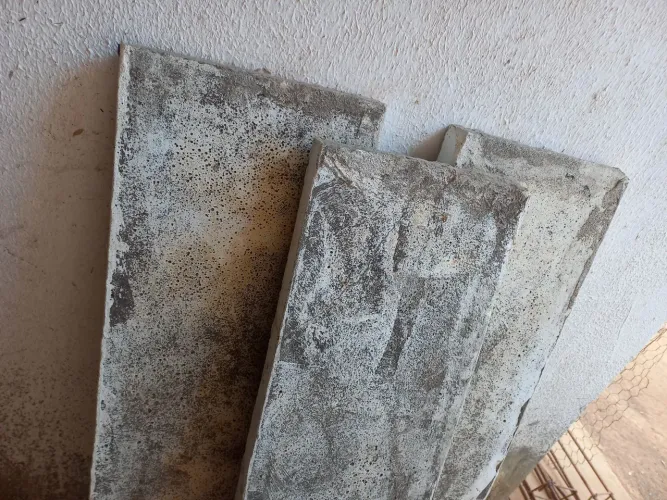 Pingadeiras de concreto e ferro