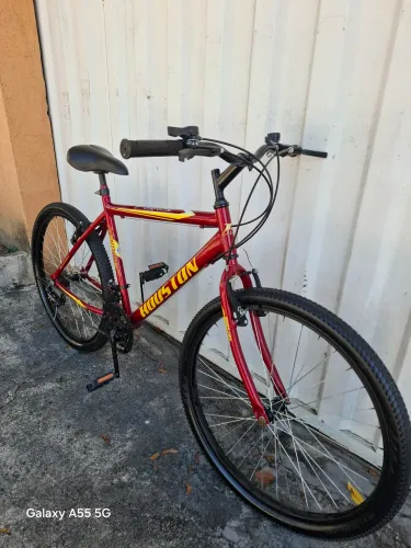 BICICLETA HOUSTON FOXER ARO 26/21 MARCHAS.(SEMI-NOVA - 2026)(POSSO ENTREGAR)