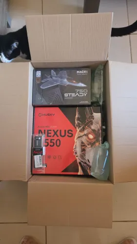 Kit Ryzen 7 5700x + B550 + 16GB 3200Mhz + Fonte 750w