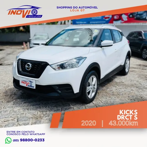 Nissan Kicks S Direct 1.6 16V Flex 5P Aut.(pcd) 2020