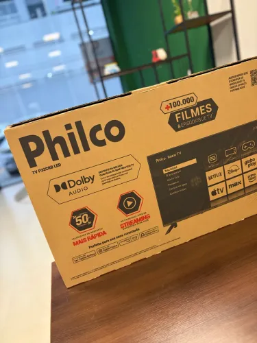 SMART TV 32" PTV32 ROKU PHILCO NOVA LACRADA