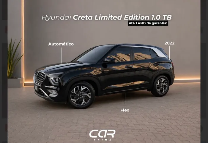 Hyundai Creta Limited 1.0 TB 12V Flex AUT 2022