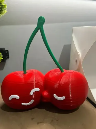 Cerejinha 3d - Decoração Festa Tema Cereja