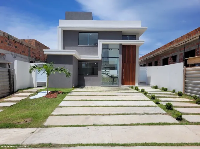 Casa em Condomínio para Venda em Camaçari, Jardim Limoeiro, 4 dormitórios, 4 suítes, 5 ban