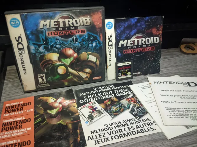 Metroid Prime Hunters Nintendo Ds