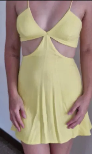 Vestido amarelo Oh Boy pp