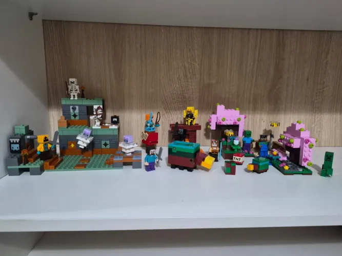 Lego Minecraft Brinquedo coleção