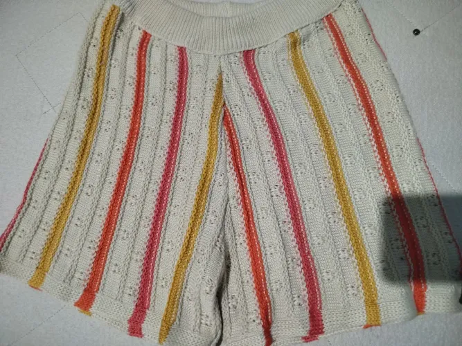 Short de crochê
