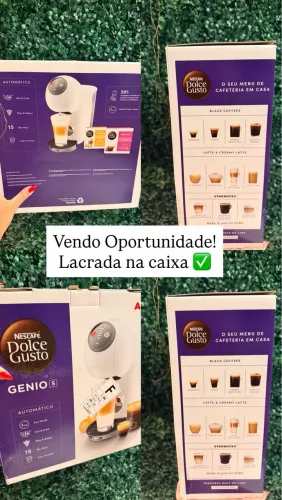Cafeteira Dolce Gusto S Branca Nova na Caixa