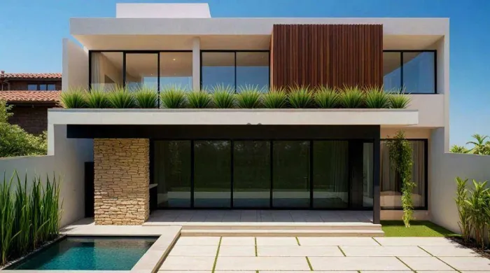 Casa em Projeto no Trevo de Piratininga | 4 Quartos, 3 Suítes e Piscina, primeira locação