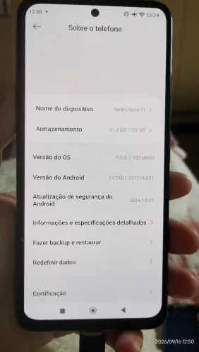 Celular Xiaomi Redmi Note 11 128gb