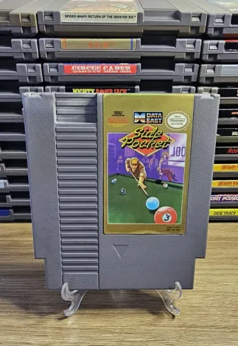 Jogo Side Pocket para NES Nintendinho