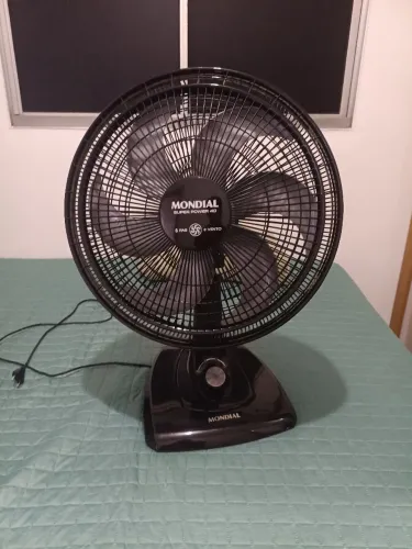 VENTILADOR MONDIAL SUPER POWER 40 6 PÁS + VENTO - USADO APENAS 3 VEZES