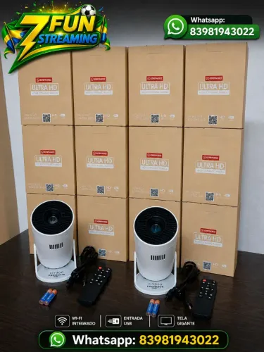 PROJETORES E TV BOX NOVOS SISTEMA ANDROID 